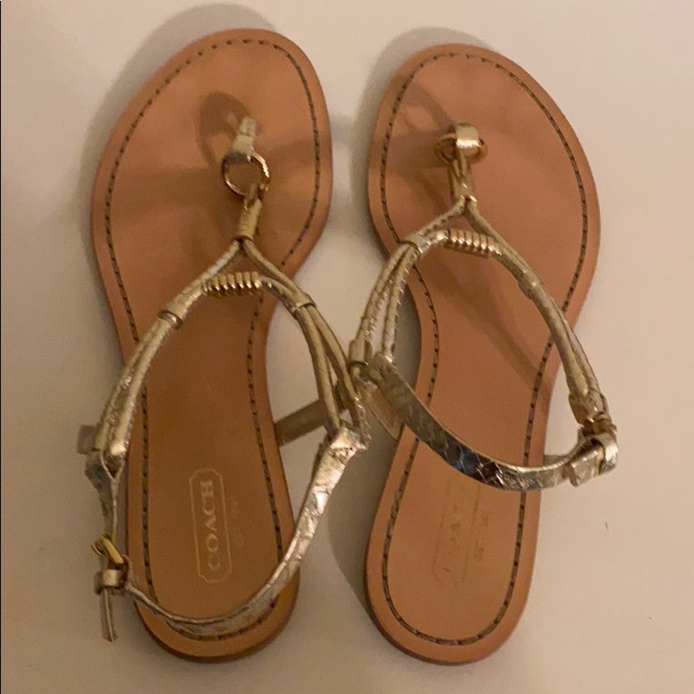Coach sandals